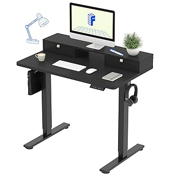 4月12日まで出品 FLEXISPOT 電動スタンディングデスクEF1B セット Amazon | FLEXISPOT 電動式スタンディングデスク(幅120×奥行60